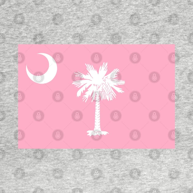 Flag of South Carolina - Pink by brigadeiro